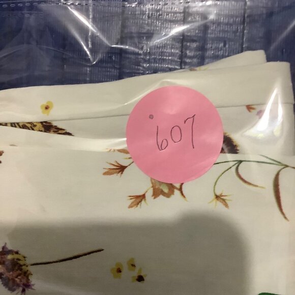 Soft Surroundings Botanical Floral Print Slim Ankle Pants Women XS FLAW - Picture 6 of 6